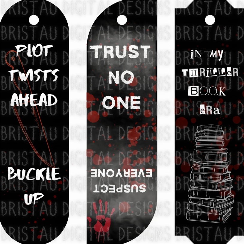 Thriller Bookmark Bundle