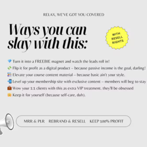 PLR Self Care eBook How To Love Your Self More :Happiness Through Self Care