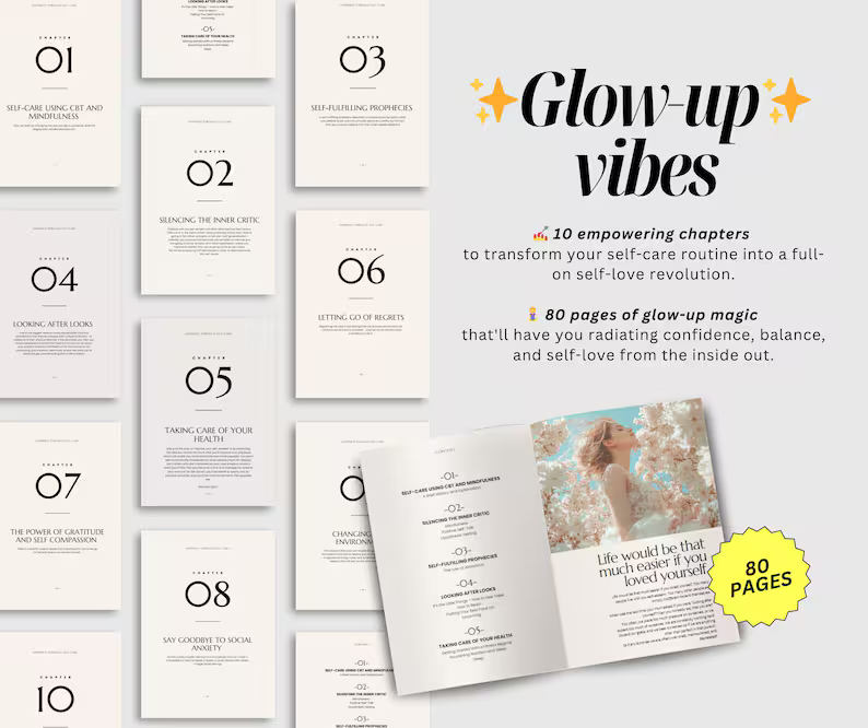 PLR Self Care eBook How To Love Your Self More :Happiness Through Self Care - Image 5