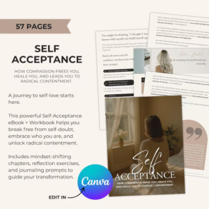 Mental Wellness and Self-Care PLR Bundle | Done-for-You eBooks and Workbooks | Mindset Coach Resources | Editable Canva Templates | Resell Rights Included