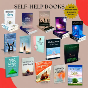 570+ Self-Help eBooks Bundle (PLR + MRR) | Private Label Rights & Master Resell Rights Included | Mental Health and Self-Love Resources | Done-for-You Digital Product