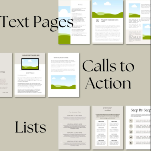 Ultimate 150 Canva eBook & Course Workbook Templates: Includes Guide on How to Create an eBook