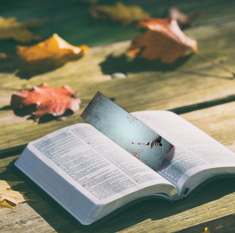 Thriller Bookmark Bundle, Horror Crime Thriller Bookmarks - Digital, downloadable bookmark - Image 2