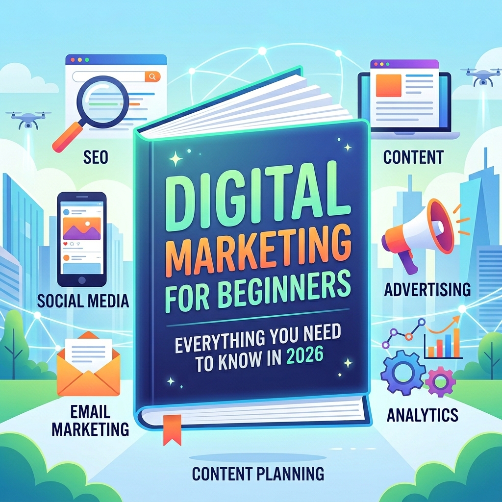digital marketing, marketing digital, التسويق الرقمي للمبتدئين